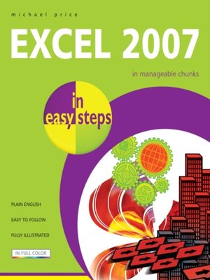 cover image of Excel 2007 in Easy Steps